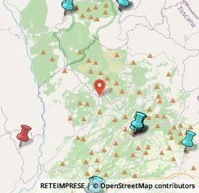 Mappa Poderetto, 58010 Sorano GR, Italia (7.033)