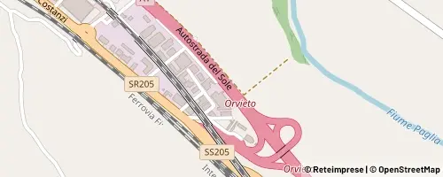 Mappa Orvieto