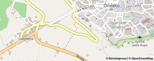 Mappa Orvieto