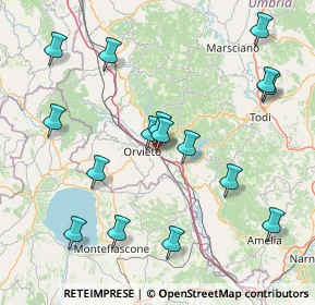 Mappa Santa Letizia, 05018 Orvieto TR, Italia (18.19813)