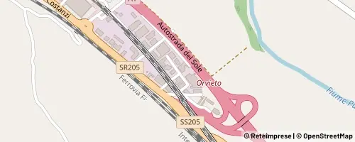 Mappa Orvieto