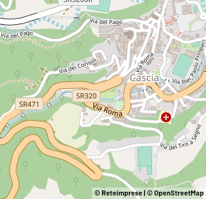 Mappa Strada Statale 320, 06043 Cascia PG, Italia (0.23478)