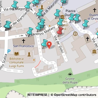 Mappa Via Bonaventura cerreti, 05018 Orvieto TR, Italia (0.104)