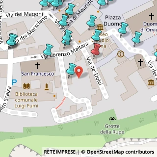 Mappa Via Bonaventura Cerretti, 05018 Orvieto TR, Italia (0.09167)