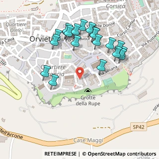 Mappa Via Bonaventura cerreti, 05018 Orvieto TR, Italia (0.2725)