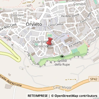 Mappa Vicolo dei Muffati, 8, 05018 Orvieto, Terni (Umbria)