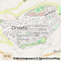 Kaart Orvieto