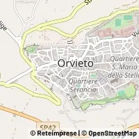 Mapa Orvieto