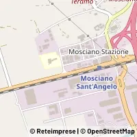 Kaart Mosciano Sant'Angelo