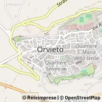 Mapa Orvieto