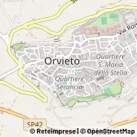 Kaart Orvieto