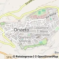 Mapa Orvieto