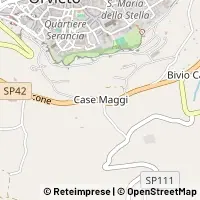 Kaart Orvieto