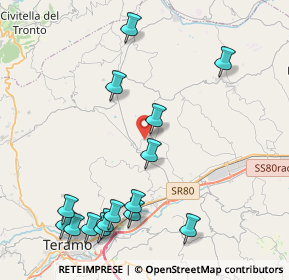 Mappa Teramo, 64012 Campli TE, Italia (5.208)