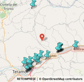 Mappa Teramo, 64012 Campli TE, Italia (5.1005)