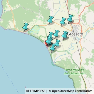 Mappa Porto Turistico n°, 58100 Marina di Grosseto GR, Italia (5.324)