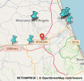 Mappa COMPLESSO MOBILIFICIO RUFFINI, 64023 Mosciano Sant'Angelo TE, Italia (5.18545)