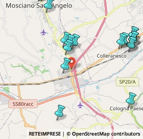 Mappa COMPLESSO MOBILIFICIO RUFFINI, 64023 Mosciano Sant'Angelo TE, Italia (2.9845)