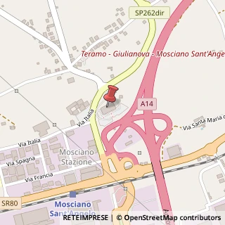 Mappa Viale della Pace, 61, 64023 Mosciano Sant'Angelo, Teramo (Abruzzo)