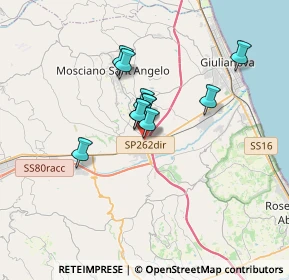 Mappa Via della Pace, 64023 Mosciano Sant'Angelo TE, Italia (2.36273)