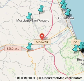 Mappa Via della Pace, 64023 Mosciano Sant'Angelo TE, Italia (7.129)