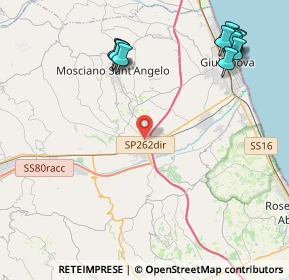 Mappa Via della Pace, 64023 Mosciano Sant'Angelo TE, Italia (5.61083)