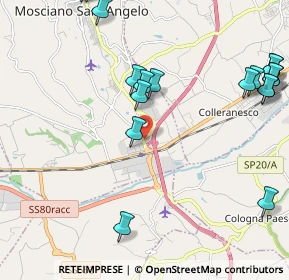 Mappa Via della Pace, 64023 Mosciano Sant'Angelo TE, Italia (3.003)