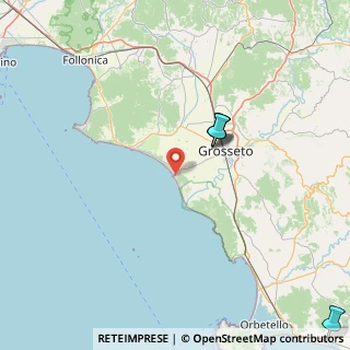 Mappa Via del Tombolo, 58100 Grosseto GR, Italia (50.03909)