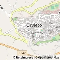 Mapa Orvieto