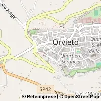 Mapa Orvieto