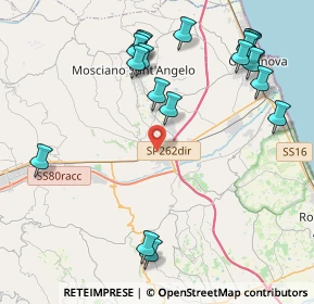Mappa Via Lerici, 64023 Mosciano Sant'Angelo TE, Italia (5.2085)