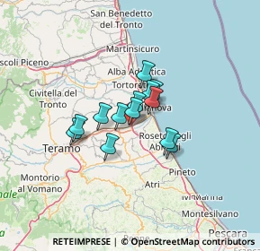 Mappa SS 80, 64023 Selva , Italia (8.16538)