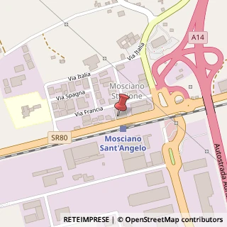 Mappa Traversa Via Nazionale per Teramo, 14, 64021 Mosciano Sant'Angelo, Teramo (Abruzzo)