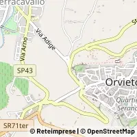 Karte Orvieto