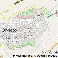 Hartă Orvieto