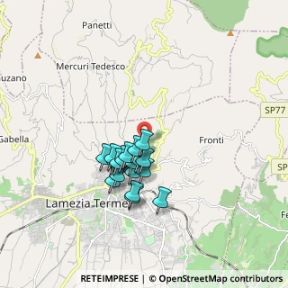 Mappa Via Marte, 88046 Lamezia Terme CZ, Italia (1.48111)