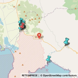 Mappa Località Sa Portedda, 09019 Teulada CA, Italia (5.3845)
