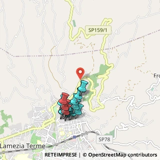 Mappa Contrada cannitello, 88046 Lamezia Terme CZ, Italia (1.0895)