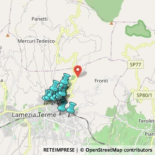 Mappa Via Domenico Curcio, 88046 Lamezia Terme CZ, Italia (2.06353)