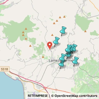 Mappa Contrada Gabella di Sambiase, 88046 Lamezia Terme CZ, Italia (3.73091)