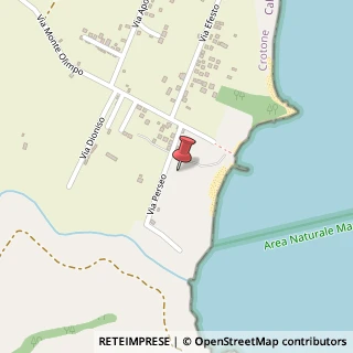 Mappa Loc Marinella Perseo n5, 88841 Isola di Capo Rizzuto KR, Italia, 88841 Isola di Capo Rizzuto, Crotone (Calabria)