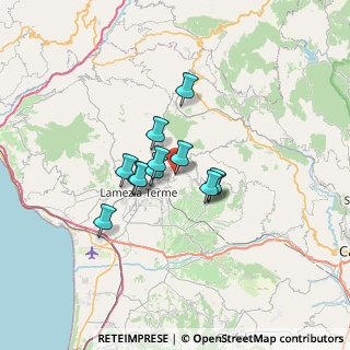 Mappa Via Monte Scuro, 88046 Lamezia Terme CZ, Italia (4.81917)
