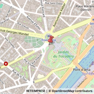 Mappa Place du Trocadéro et du 11 Novembre, 17, 75116 Musei, Carbonia-Iglesias (Sardegna)