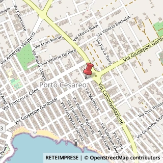 Mappa Via Giuseppe Garibaldi, 217, 73010 Porto Cesareo, Lecce (Puglia)