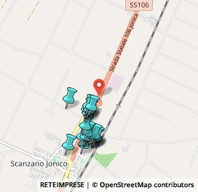 Mappa Strada Statale 106 Jonica, 75020 Scanzano Jonico MT, Italia (0.9435)