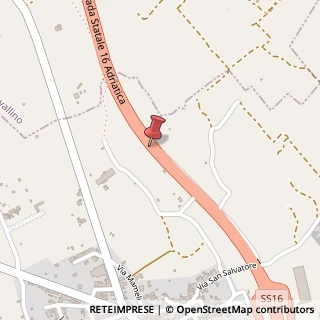 Mappa Strada statale 476, 73013 San Donato di Lecce, Lecce (Puglia)