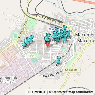 Mappa Via S. Gavino, 08015 Macomer NU, Italia (0.34)