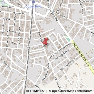 Mappa Via Sciarpo, 99, 73043 Copertino LE, Italia, 73043 Copertino, Lecce (Puglia)