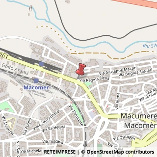 Mappa Via Cavour,  2, 08015 Macomer, Nuoro (Sardegna)
