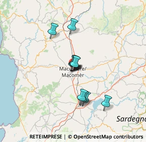 Mappa Via Brigata Sassari, 08015 Macomer NU, Italia (10.06)